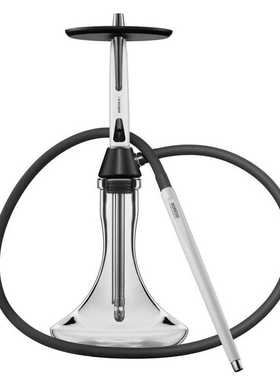 水烟配件大号单管硅胶管玻璃壶 shisha koress K3配烟锅夹子