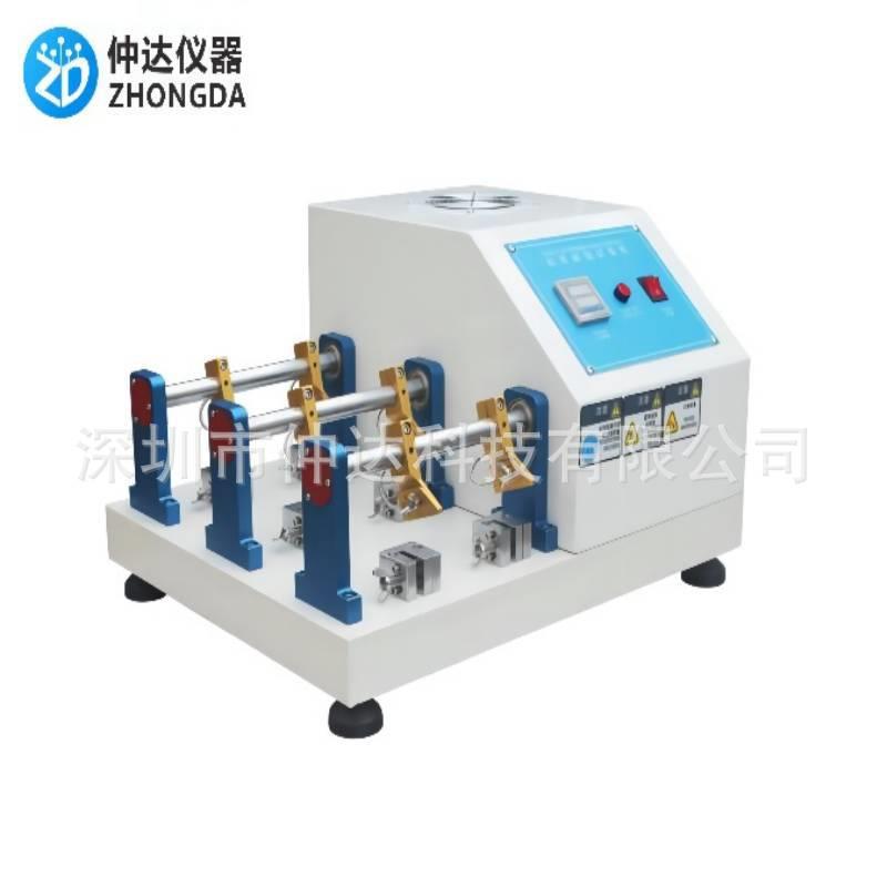 仲达6组/12组耐挠实验机布料皮料革料曲折耐挠性仪皮革耐折试验机