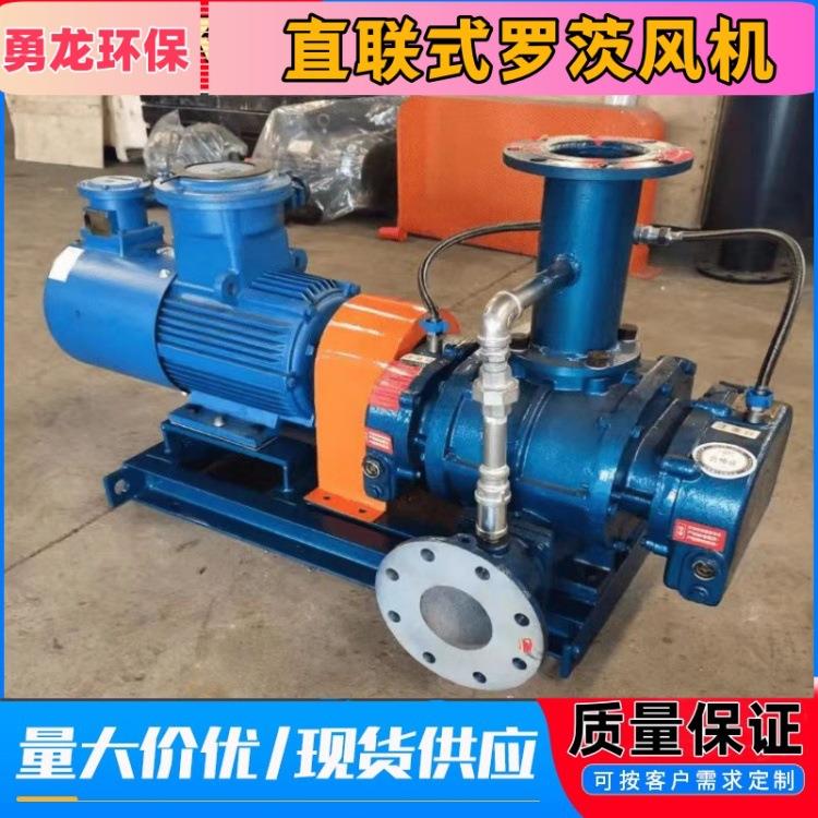 脱硫罗茨风机直联式罗茨鼓风机大型高压污水处理池塘增氧真空泵