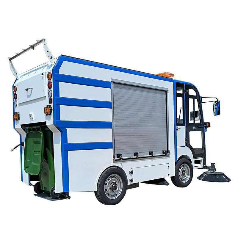 厂家定制多功能道路扫地车驾驶式电动扫地机工厂物业环卫清扫车
