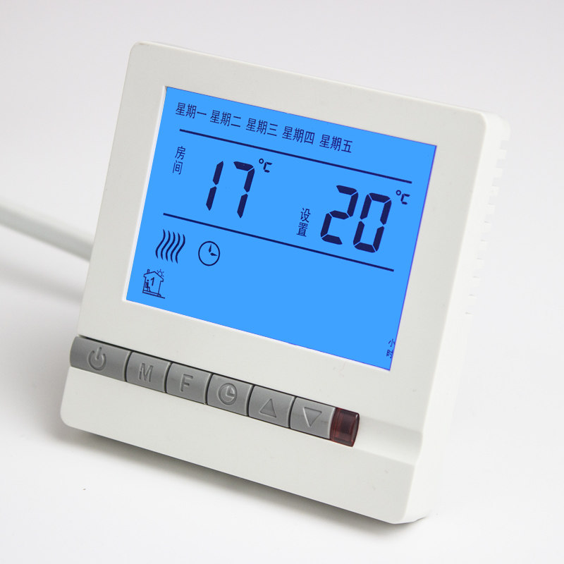 电热板电地暖控制器温控开关面板电暖电热膜炕温度温控器无线wifi