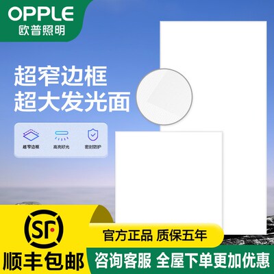 集成吊顶300x600led平板灯30x60LED面板灯石膏矿棉板天花工程灯盘