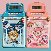 儿童存钱罐只进不出储蓄箱密码 防摔男孩女孩新年春节礼物 盒网红款