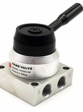 神驰SNS手转阀VH200-08 G1/4 四口三位手动阀侧面配管手阀