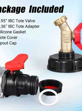 IBC Tote Adapter (75 mm) Coarse Thread IBC Tote Valve  DN50