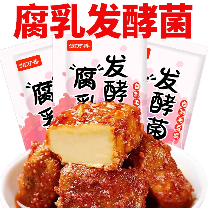 送教程腐乳发酵菌家用自制毛豆腐