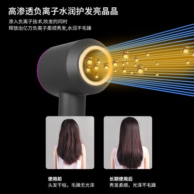 戴森平替高速吹风机负离子护发大功率速干家用发廊专用静音电吹风