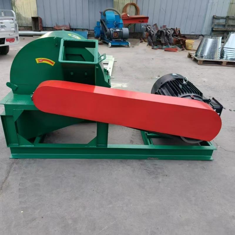 葡萄枝条粉碎机移动式柴油木材边角料粉碎机废旧木头圆木破碎机