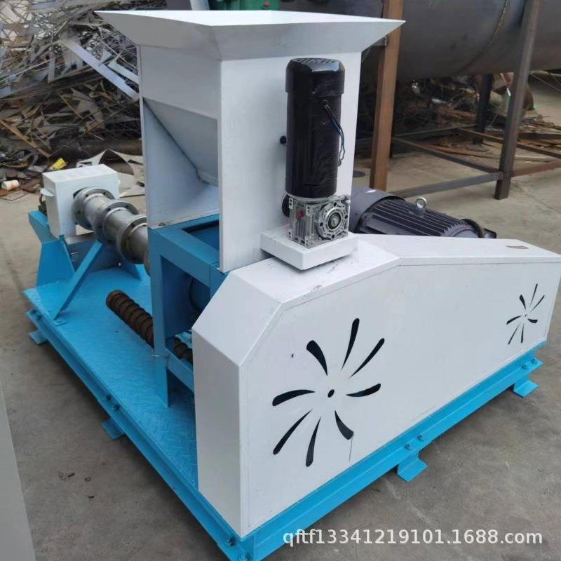 饲料大豆玉米棉籽膨化机自动加热猫狗宠物粮膨化机鱼饲料膨化机