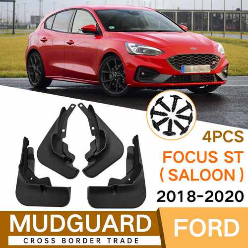 适用于福特福克斯三厢Focus ST Saloon2018-2020挡泥板皮