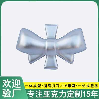 Acrylic Christmas Tie Decoration Hanging Ornament for Party