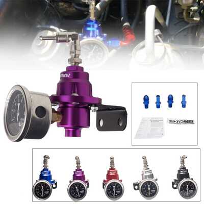 汽车改装TOMEI TYPE S汽车可调燃油调压阀/燃油增压器带表