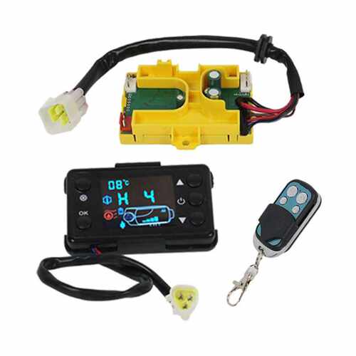12V24V驻车加热器5KW主板液晶开关遥控器控制器电脑板线路板配件