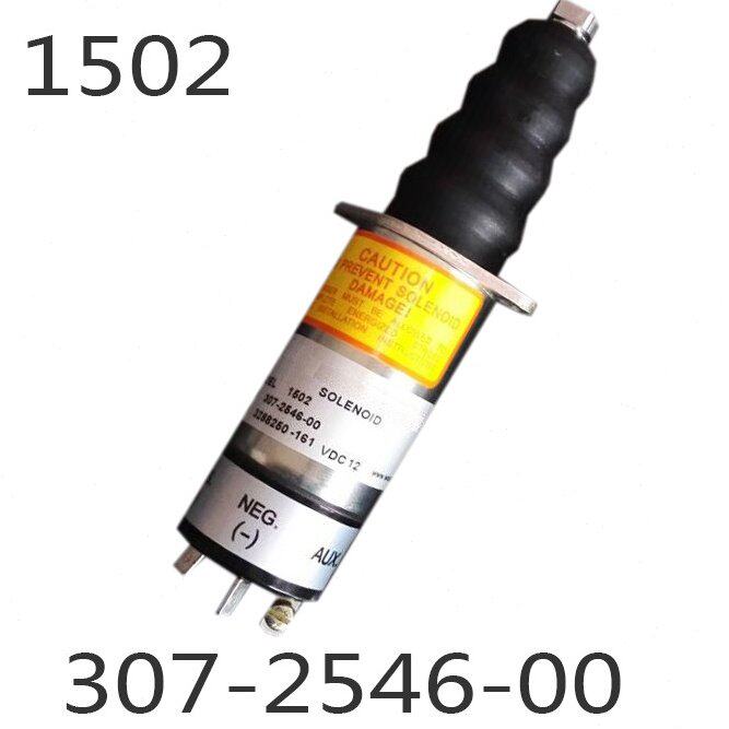 1502 307-2546-00 柴油机熄火器DC 12V熄火电磁阀磁铁307-2546-00