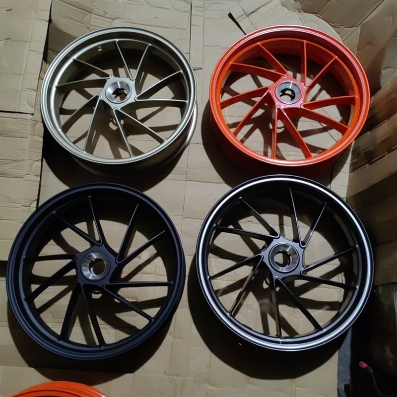 适用珠峰321后前轮毂COA321前后轮X毂铝轮轮圈