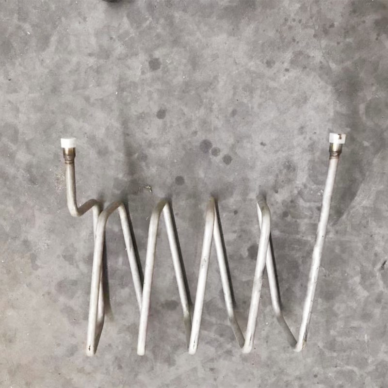 316L不锈钢弯管方框螺旋管型折B弯盘圆换热管通水冷却管道 蒸发器