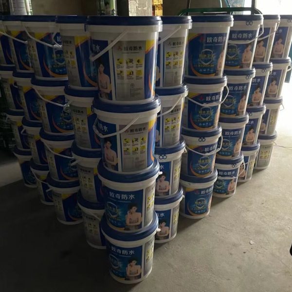 Js防水涂料欧奇聚合物水泥卫生间厨房饮水池鱼池屋面外墙防水灰色