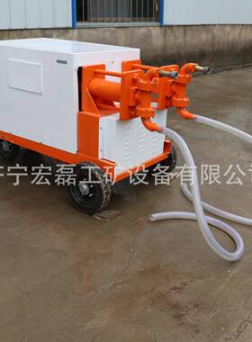 WYB双缸双液11KW灰浆注浆机隧道地铁水泥水玻璃注浆加固灌浆机
