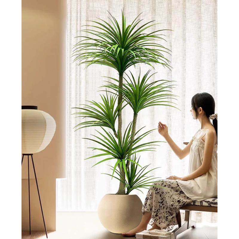 龙血树仿真绿植龙须树龙铁树客厅装饰室内大型假植物盆栽落地摆件