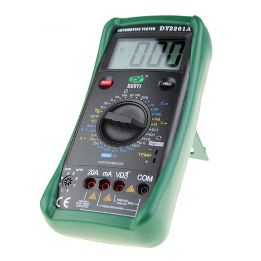汽车多用表多一DY2201A检修B维修D修车三用表测试数字表汽修工具