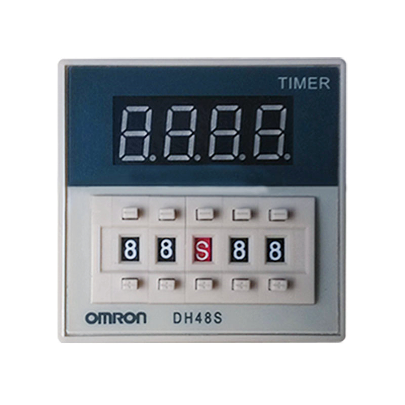 DH48S-2Z数字延时间继电器AC220V多功能24V计时开关控制器JSS48A