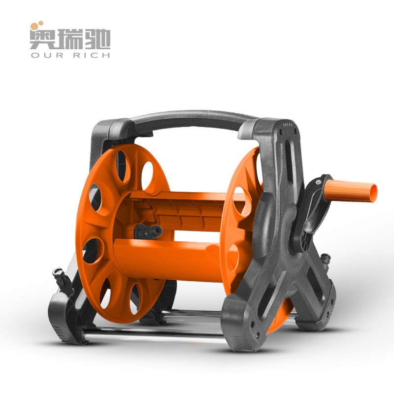 奥瑞驰洗车水管软管收卷器家用卷盘收管便携式收纳水管车浇花神器