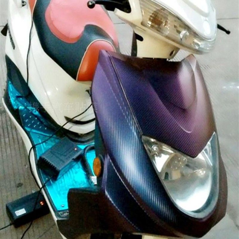 鬼火电动车贴纸 福喜摩托车贴膜纸 防水装饰车贴油箱贴花改装贴膜