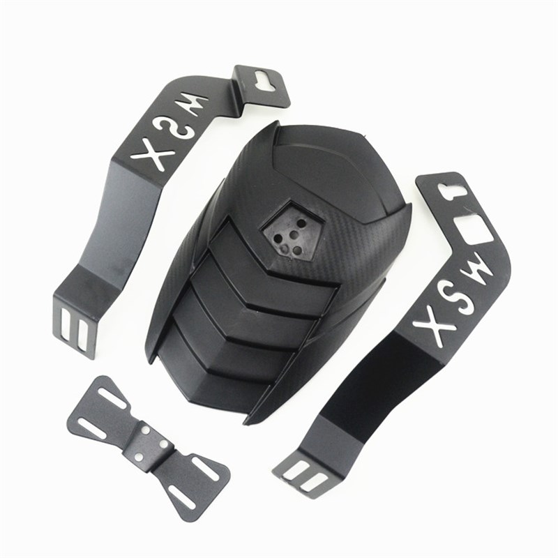 摩托车改装后挡泥板小怪兽m3 m5 大公仔春风狒狒msx125后沙板