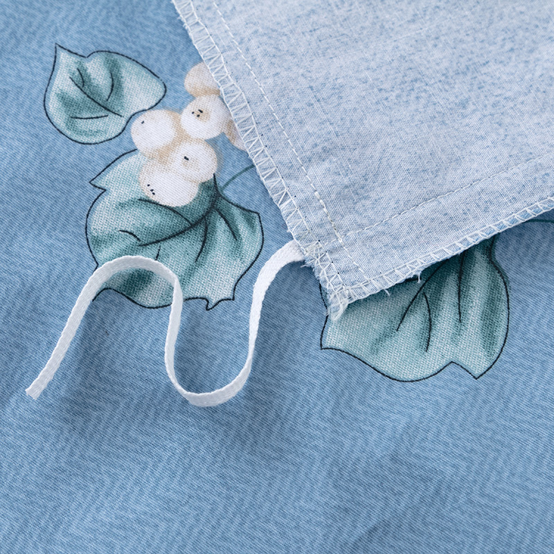 纯棉四件套全棉被套200X230双人被罩220x240cm2.2x2.4米床单套件