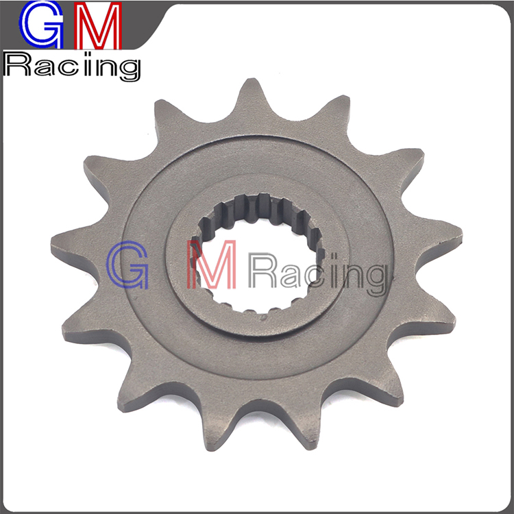 适用本田CR250R/CRF450R/CRF450X/CR500前链轮小牙盘小齿小飞轮