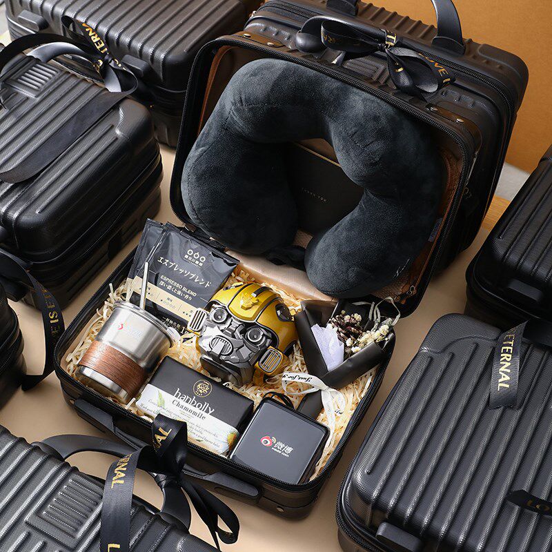 伴郎伴手礼男士礼物高级感行李箱礼盒结婚宾客商务实用随手礼