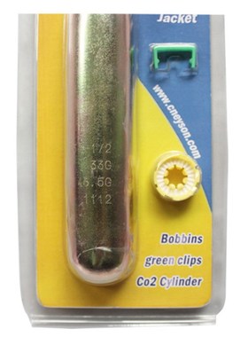 Eyson 永晟自充气瓶救生衣专用CO2小钢瓶17g/24g/33g/60g二氧化碳