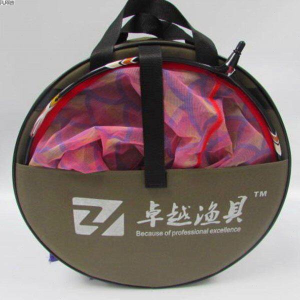 帆布加厚全防水耐磨小鱼护包45cm50cm圆形钓鱼渔具包渔护包