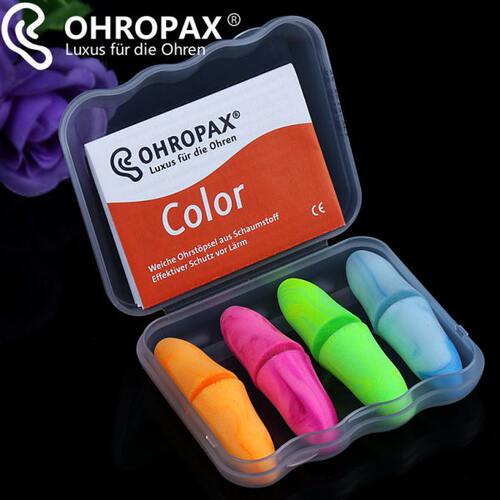 德国OHROPAX color8隔音耳塞降噪静音专业防噪音睡眠男女士用学生