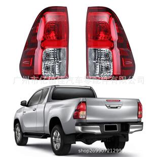 REVO尾灯HILUX原装款总成2015-2018后杠刹车灯红卤素带线束左右肽