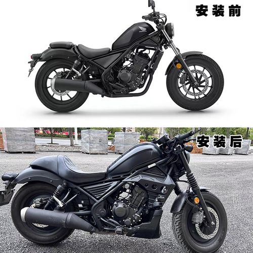 适用于本田cm300轮毂罩封闭轮毂cm500钱江闪300s轮毂盖改装黑武士