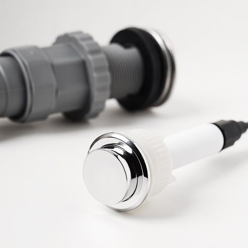 面盆台盆洗手盆脸盆一键台控岩板下水器按压式开关水弹跳式去水器