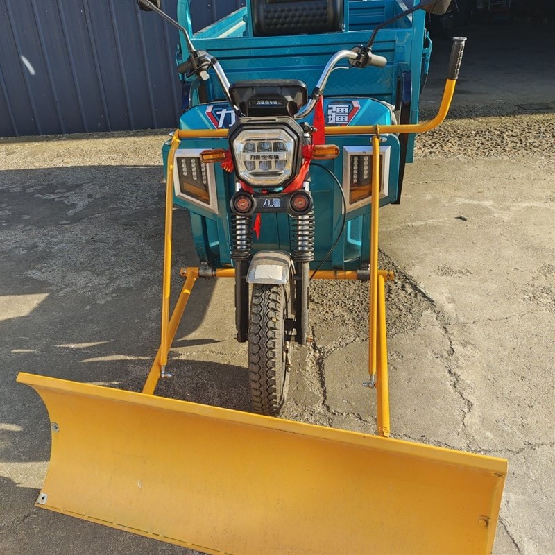 新款加厚三轮车带铲推雪铲推粮食推粪农用(注:需要自己焊接)