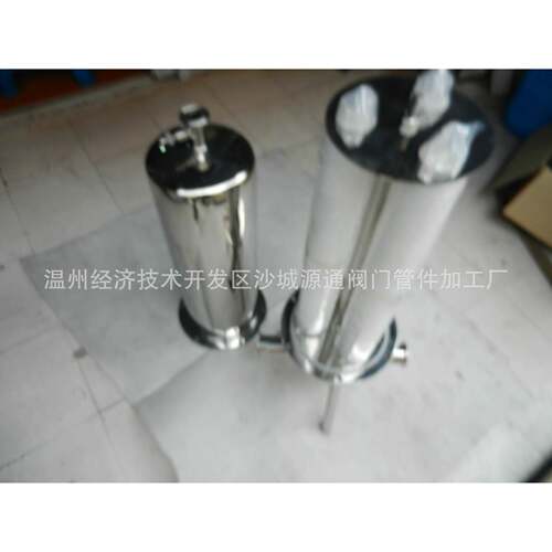 厂家直供304316L不锈钢三芯微孔过滤器保安过滤器