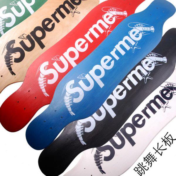 小跳舞板板面 107厘米长板专业滑板舞板板面 公路平板烤漆跳舞板