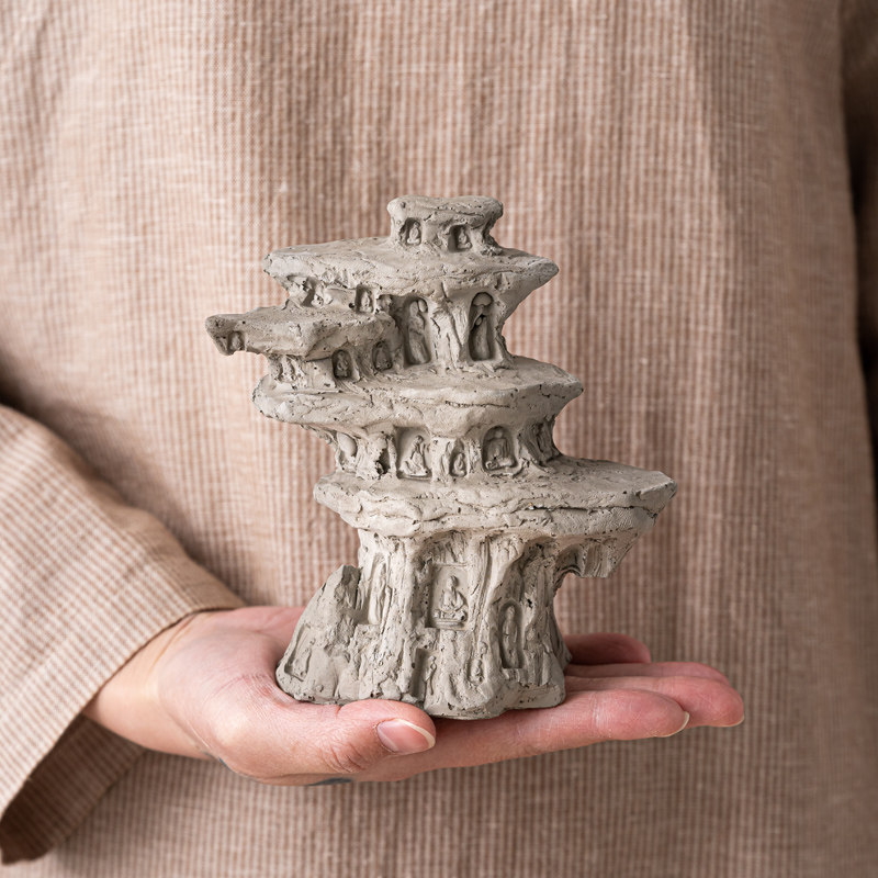 鱼缸造景装饰水泥假山布景中式办公桌面庭院花盆鱼缸沉水摆件装饰,家居饰品,装饰摆件,淘宝优惠券,粉丝福利购,淘宝优惠卷