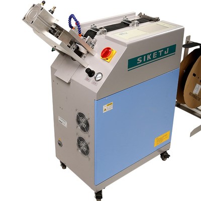 超声波切带机 旋转气缸 全自动梯形斜角切P织带封口平整不散边