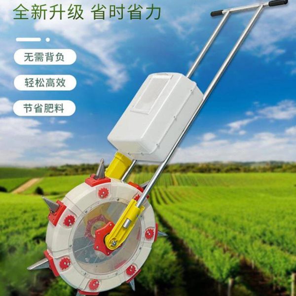 多功能手动滚筒式小型施肥机手推式施肥器深层土下土下玉米追肥器