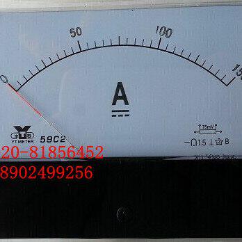 直流电流表59C2-150A 75MV  200A 250A 300A 59C2-A 安装式电表