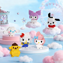日本nanoblock三丽鸥微型迷你积木正版授权拼装收藏玩具生日礼物