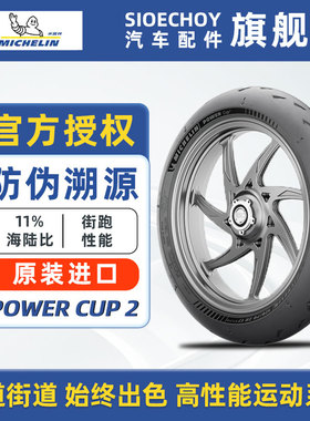 米其林摩托车轮胎POWER CUP2 赛道竞技11%海陆比街跑性能运动系列