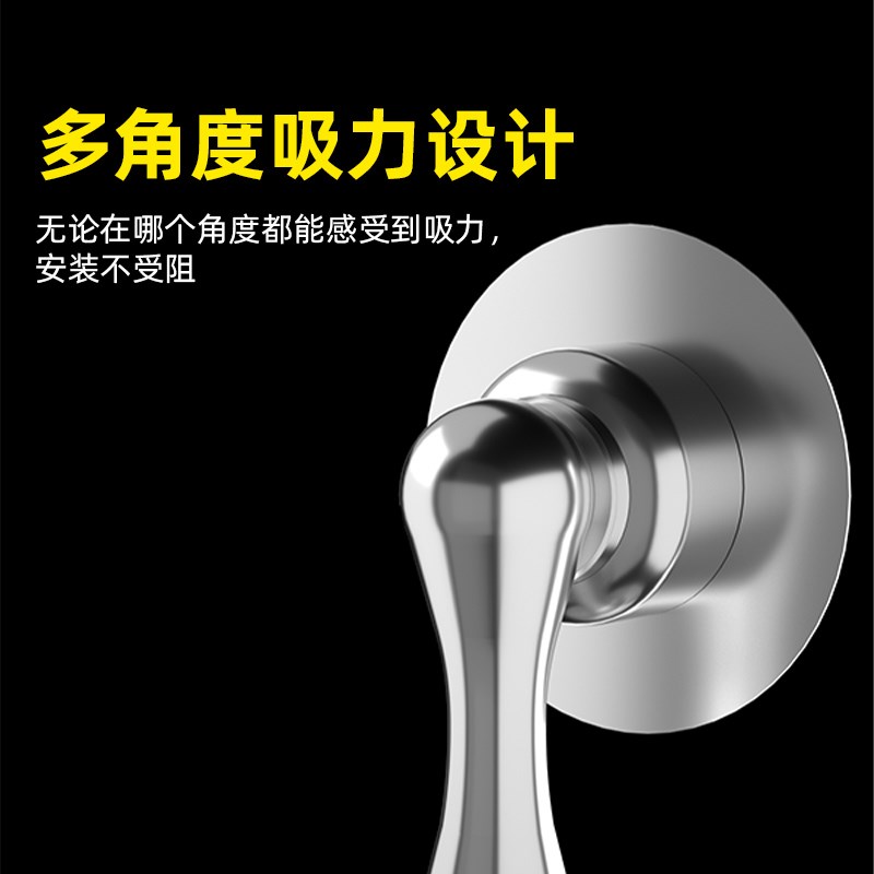 免打孔门吸不锈钢门挡器防撞神器卫生间门固定防磕碰静音门碰地吸