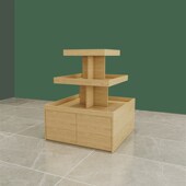 堆头超市货架展示架中岛台便利店茶叶化妆品零食展示柜产品陈列柜