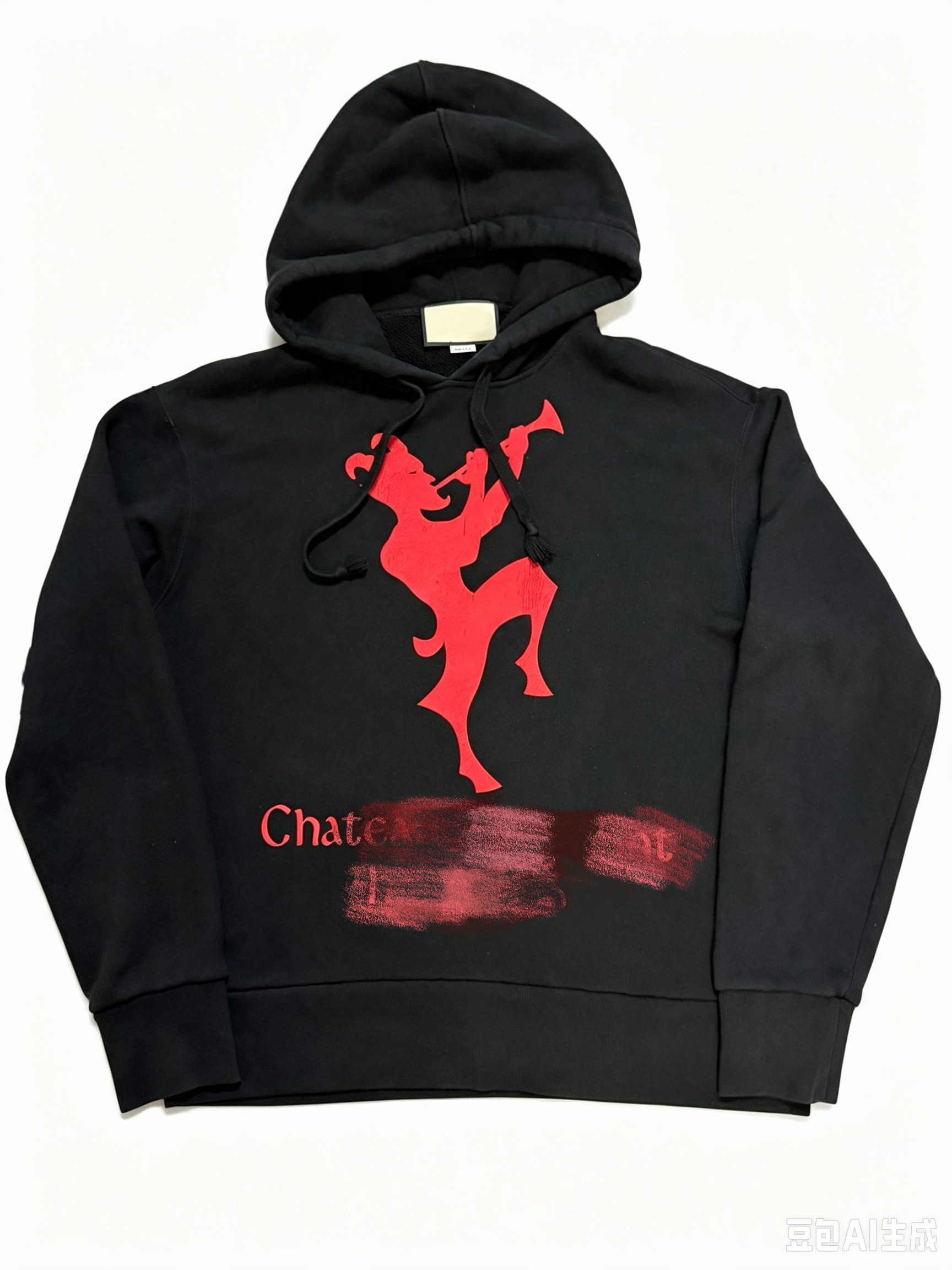 thumbnail for LVCHA Independent G 19ss Devil Flute Sweatshirt Street Casual Opium Style
