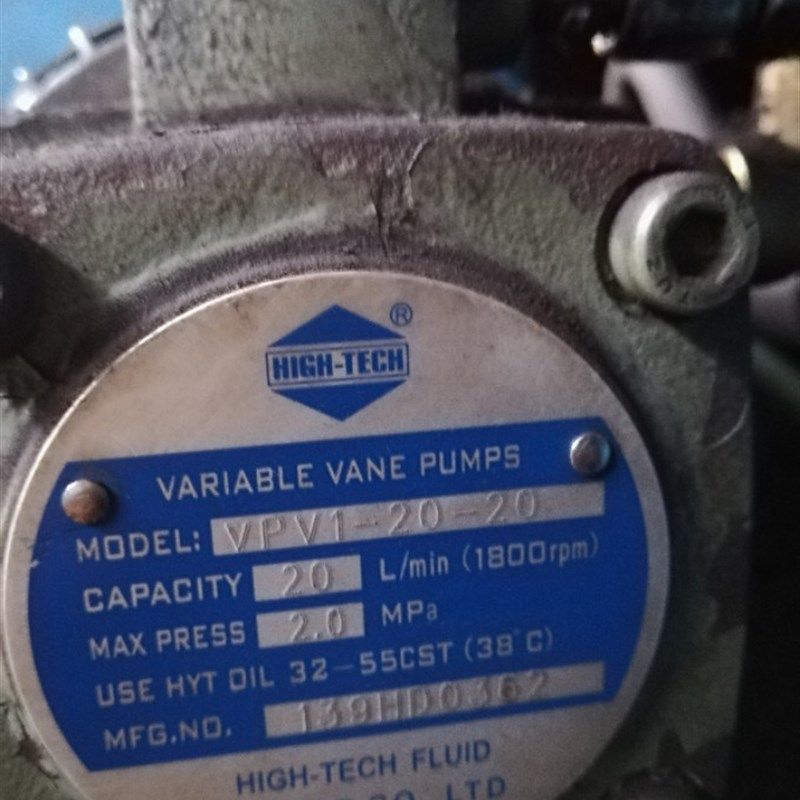 台湾叶片泵 VPV1/VPV2-12/15/20/30/40-70/55/35 VPV1-20-20